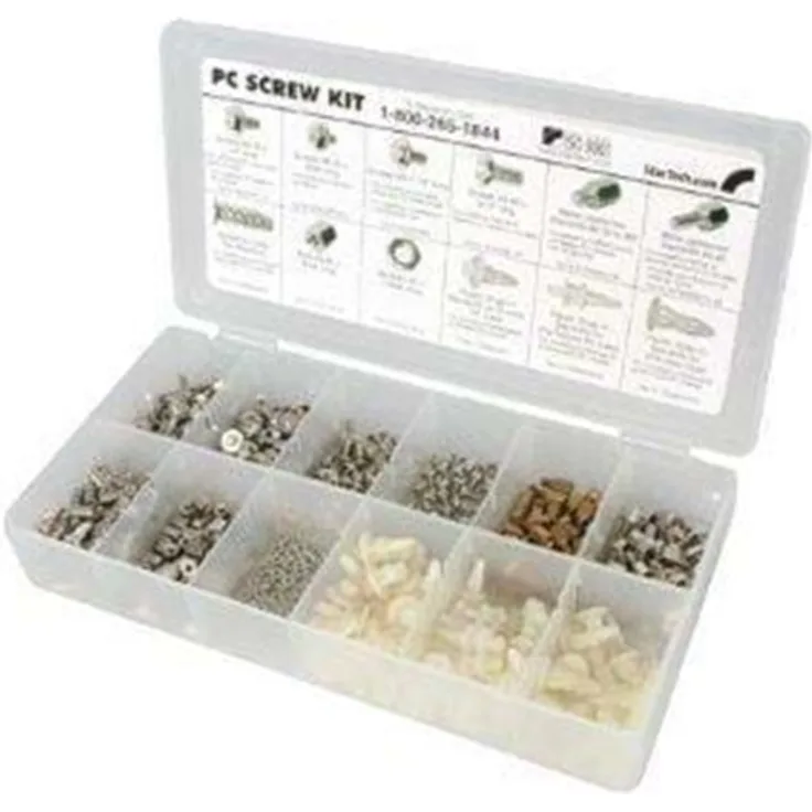 StarTech.com Deluxe Assortment PC Schraubensatz - Screw Nuts und Standoffs