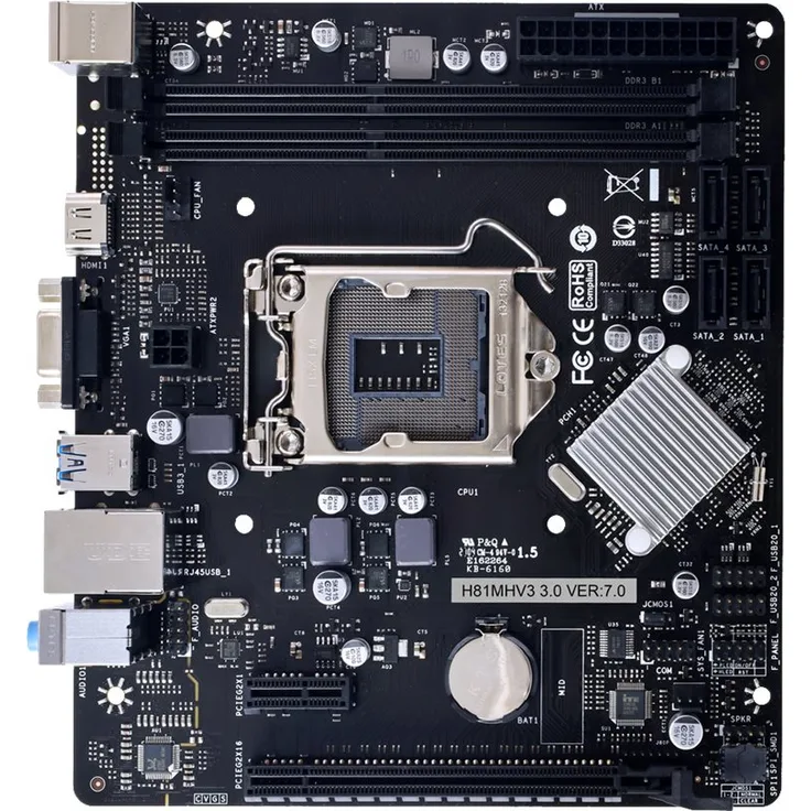Biostar H81MHV3 3.0, Mainboard, H81MHV3 3.0