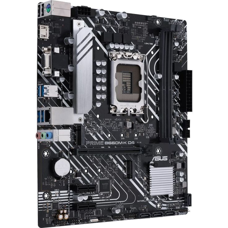 ASUS PRIME B660M-K D4 Mainboard - Intel B660 - Intel LGA1700 Sockel - DDR4 RAM - Micro-ATX – Bild 7
