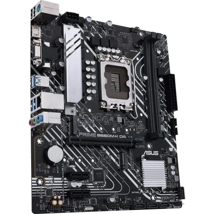 ASUS PRIME B660M-K D4 Mainboard - Intel B660 - Intel LGA1700 Sockel - DDR4 RAM - Micro-ATX – Bild 5