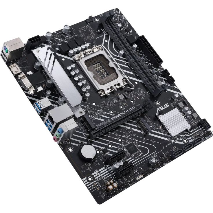 ASUS PRIME B660M-K D4 Mainboard - Intel B660 - Intel LGA1700 Sockel - DDR4 RAM - Micro-ATX – Bild 6