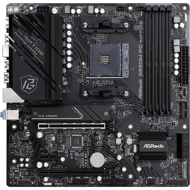 MB ASRock B550M PG RIPTIDE   AM4 M-ATX HDMI-DP    DDR4 ret – Bild 1
