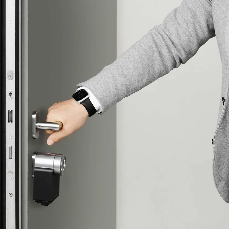 Nuki Smart Lock 3.0 Pro Elektronisches Türschloss, schwarz – Bild 5