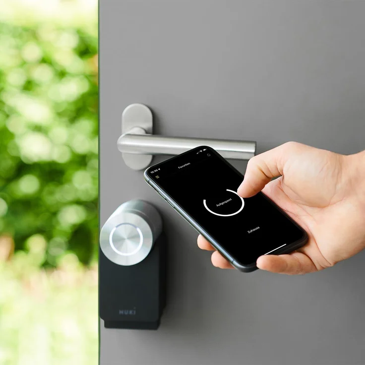 Nuki Smart Lock 3.0 Pro Elektronisches Türschloss, schwarz – Bild 3