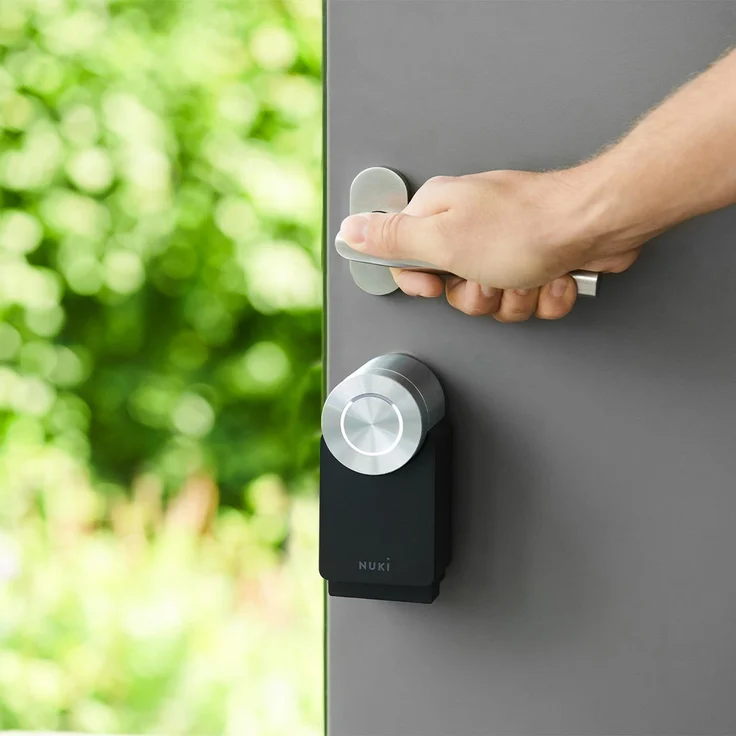 Nuki Smart Lock 3.0 Pro Elektronisches Türschloss, schwarz – Bild 4