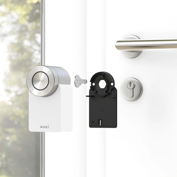 Nuki Smart Lock 3.0 Pro Elektronisches Türschloss, weiß – Bild 3