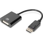 Digitus Aktiver DisplayPort Adapter - Konverter, DP auf DVI