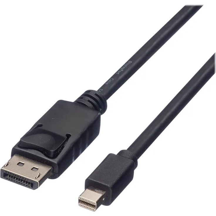 Roline Green - DisplayPort-Kabel - DisplayPort (M) zu Mini DisplayPort (M) - DisplayPort 1.1 - 1 m - 2560 x 1600 (WQXGA) Support 60 Hz