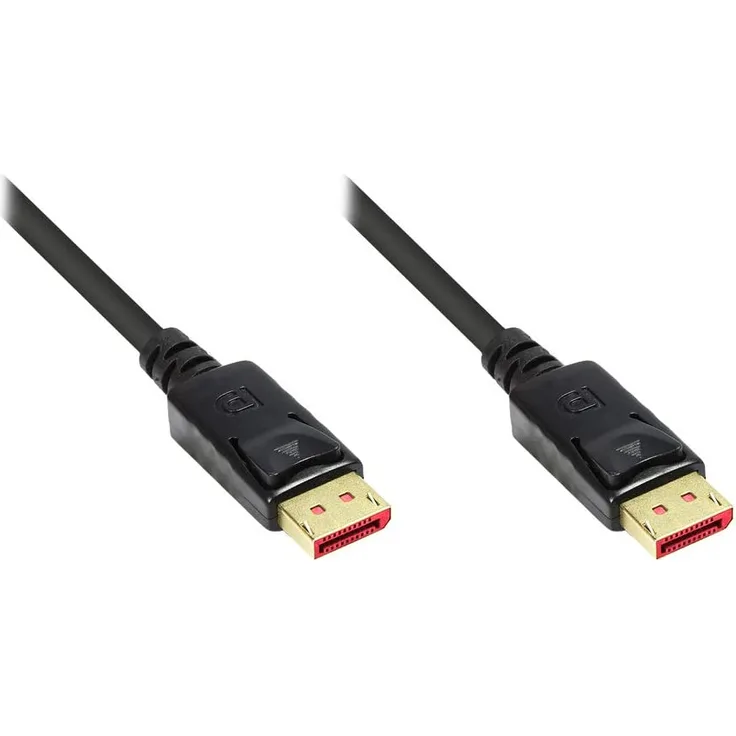 Good Connections DisplayPort 1.4 Anschlusskabel 2m 8K 60Hz Kupfer schwarz