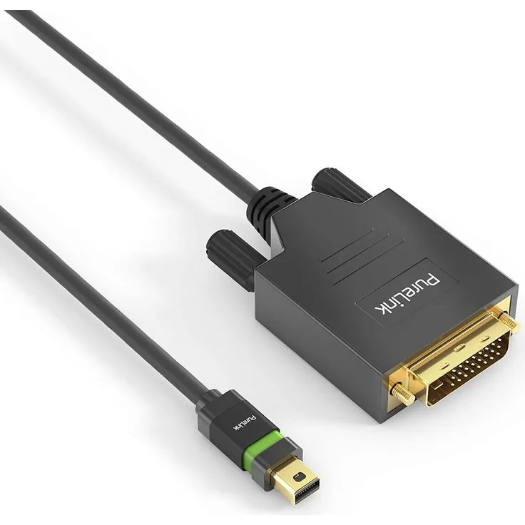 PureLink Ultimate Series ULS2100 - Adapterkabel - Single Link - Mini DisplayPort (M) Verriegelung zu DVI-D (M) schraubbar - DisplayPort 1.2 - 2 m