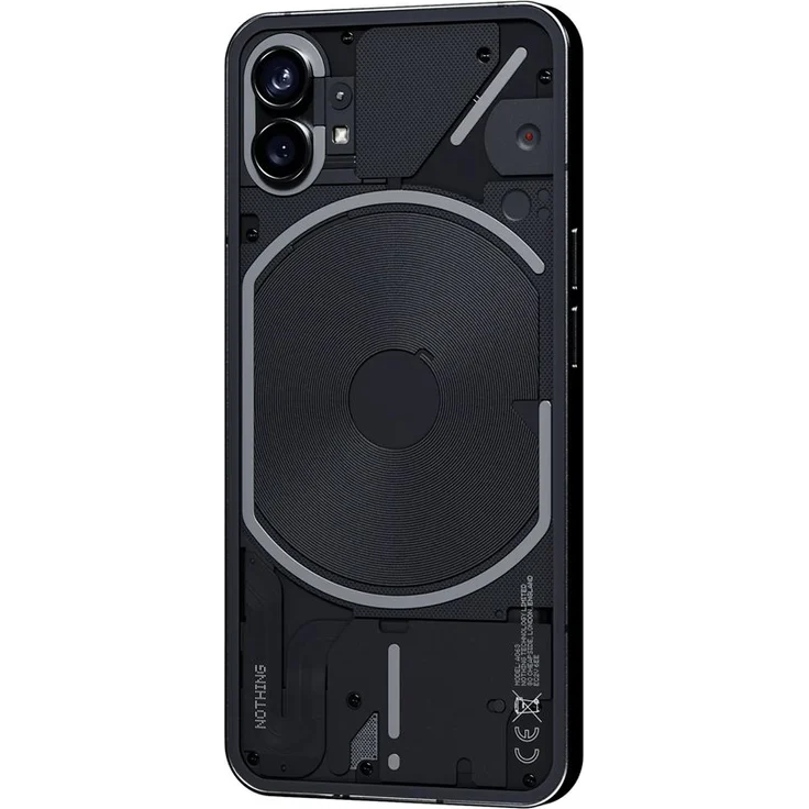 Nothing Phone (1) 5G Smartphone 16,637cm (6,55 Zoll) OLED-Display, 128GB interner Speicher, 8GB RAM, Dual-SIM, Android 12, Schwarz – Bild 15