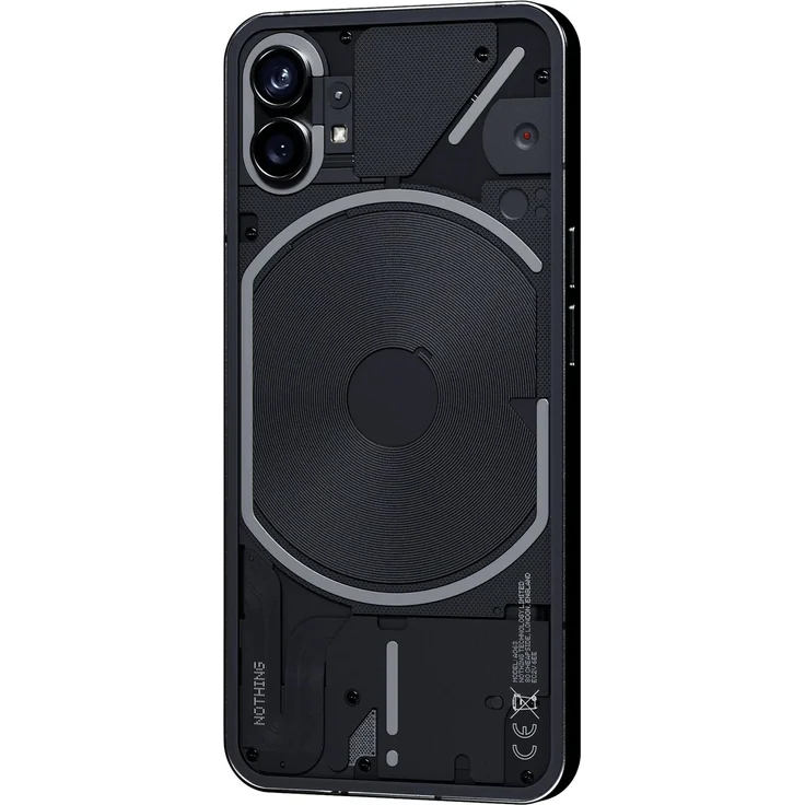 Nothing Phone (1) 5G Smartphone 16,637cm (6,55 Zoll) OLED-Display, 256GB interner Speicher, 12GB RAM, Dual-SIM, Android 12, Schwarz – Bild 14