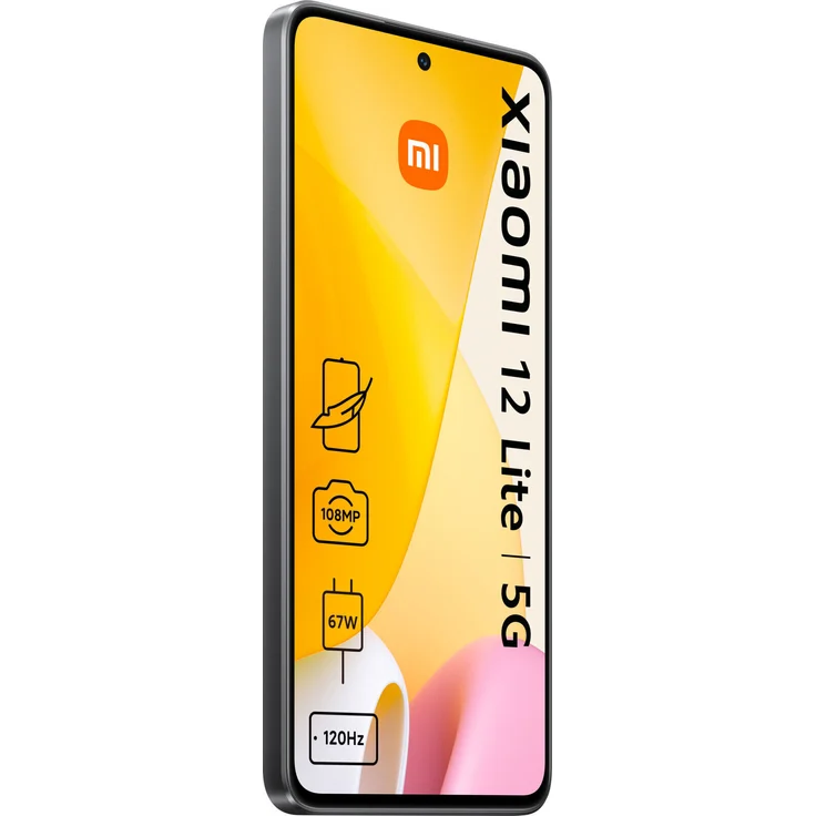 Xiaomi 12 Lite 5G Smartphone 16,637cm (6,55 Zoll) AMOLED-Display, 256GB interner Speicher, 8GB RAM, Dual-SIM, Android 12, Schwarz – Bild 6