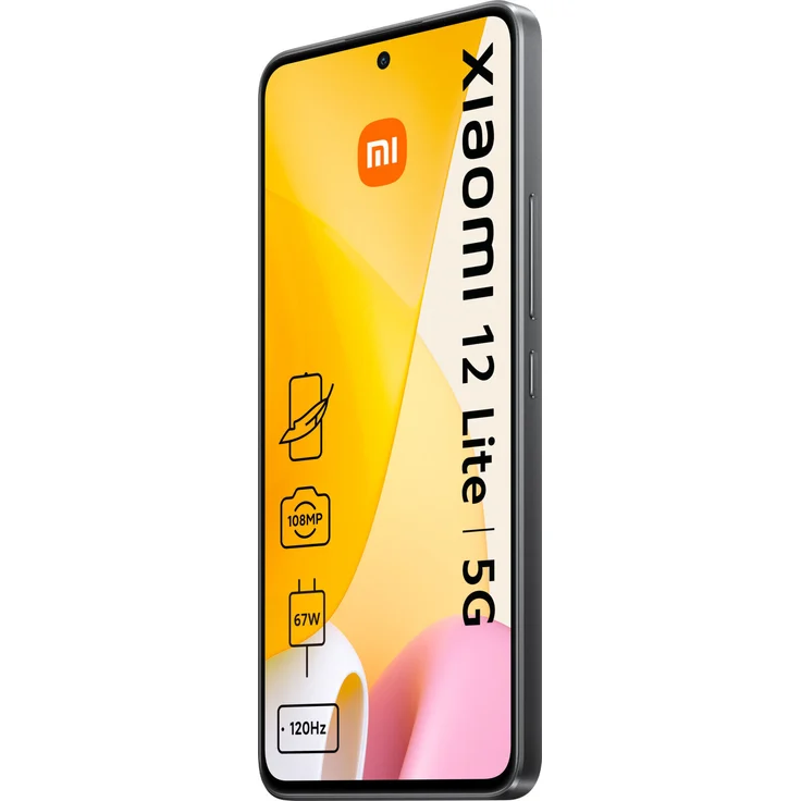 Xiaomi 12 Lite 5G Smartphone 16,637cm (6,55 Zoll) AMOLED-Display, 256GB interner Speicher, 8GB RAM, Dual-SIM, Android 12, Schwarz – Bild 5