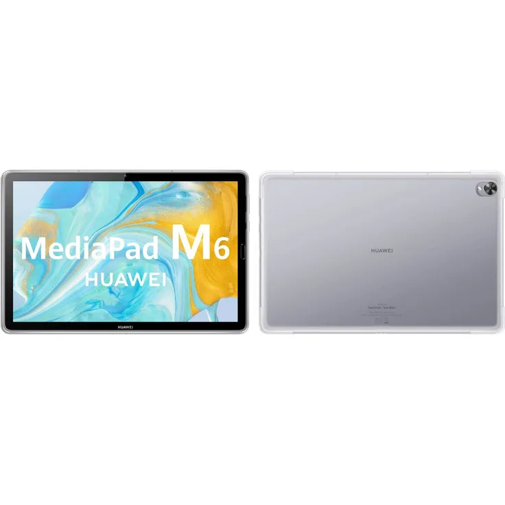 cofi1453 Silikon Hülle Bumper für HUAWEI MEDIAPAD M6 10.8 Zoll, Transparent