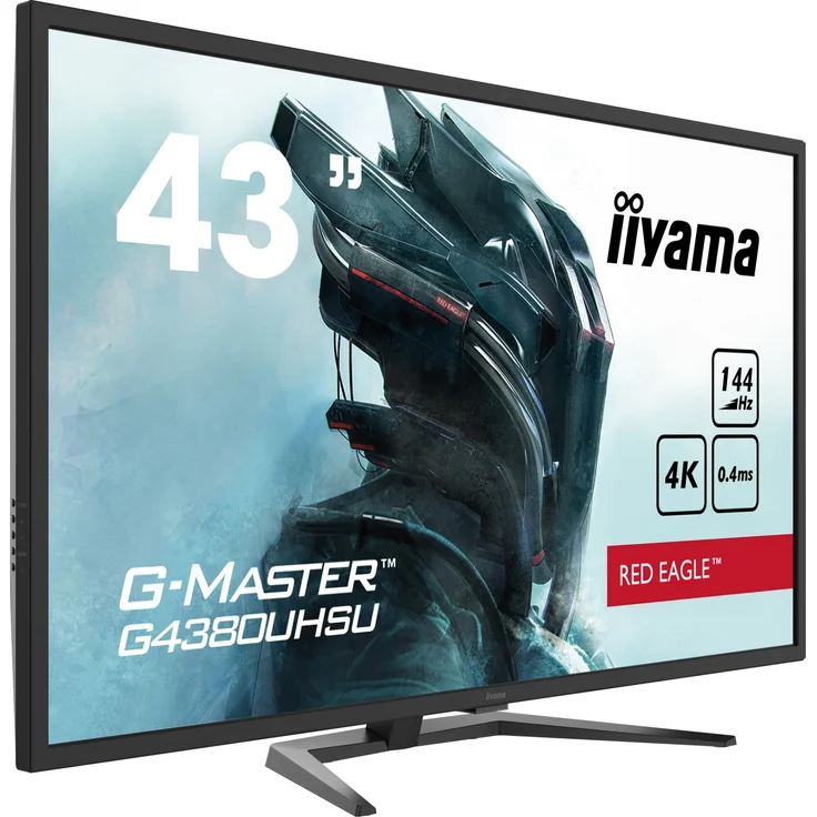 iiyama G-Master G4380UHSU-B1 - 42,5 Zoll, 4K UHD (3840 x 2160 Pixel) VA-Panel, 144Hz, 0,4ms, 550cd/m² – Bild 2