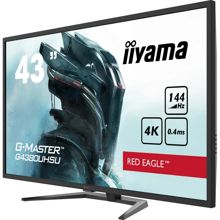iiyama G-Master G4380UHSU-B1 - 42,5 Zoll, 4K UHD (3840 x 2160 Pixel) VA-Panel, 144Hz, 0,4ms, 550cd/m² – Bild 3