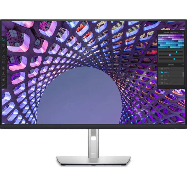 Dell Monitor P3223QE, 31 Zoll, Schwarz – Bild 1