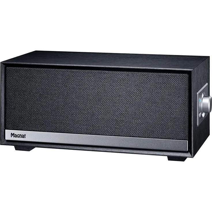 Magnat Prime Shadow Aktiver Bluetooth-Lautsprecher, Tiefe und kraftvolle Basswiedergabe Schwarz