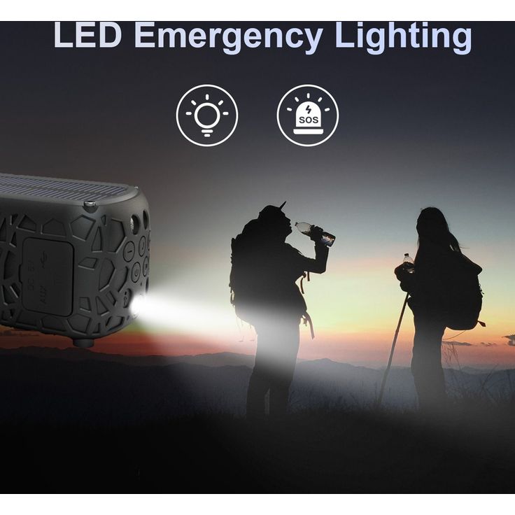 4Smarts Solar Stereo-Lautsprecher Endless Summer, schwarz – Bild 4