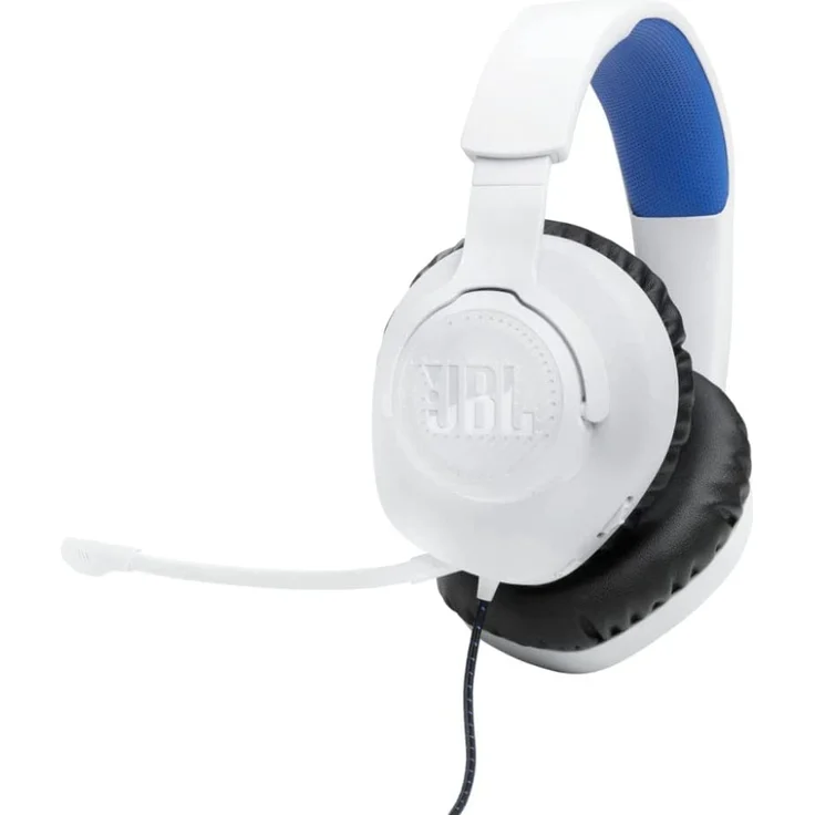 JBL Quantum 100P Weiß, Blau – Bild 1