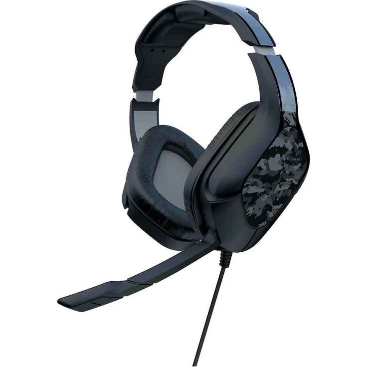 Gioteck HC2 Kopfhörer Kopfband Gaming Schwarz, Grau (HC2CAM-14-MU) – Bild 1