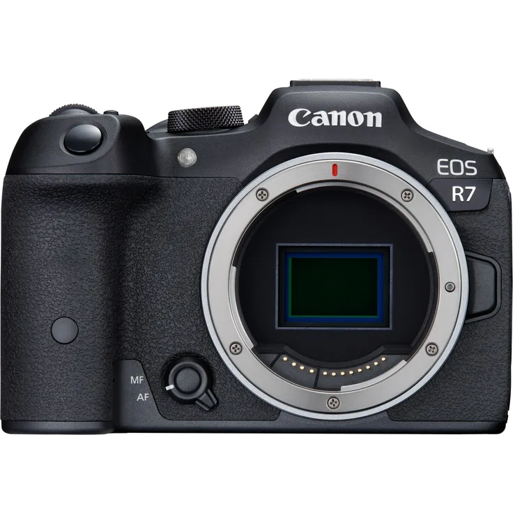 Canon EOS R7 Systemkamera, Gehäuse, (32,5 MP, 4K, Canon RF, APS-C), schwarz