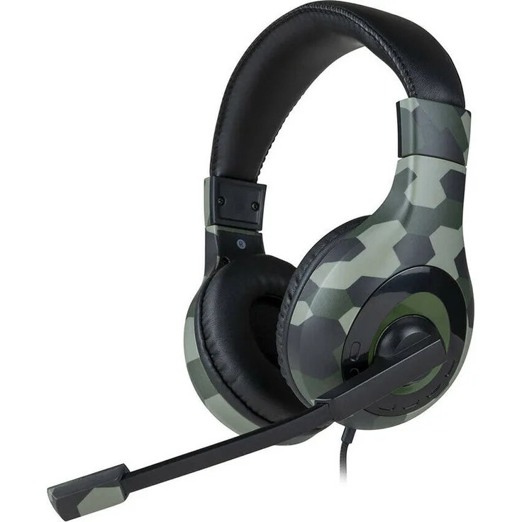 BigBen Interactive Stereo Gaming-Headset V1 Green Camo Headset Microsoft Xbox Series S (MULTIHEADSETV1CAMO)