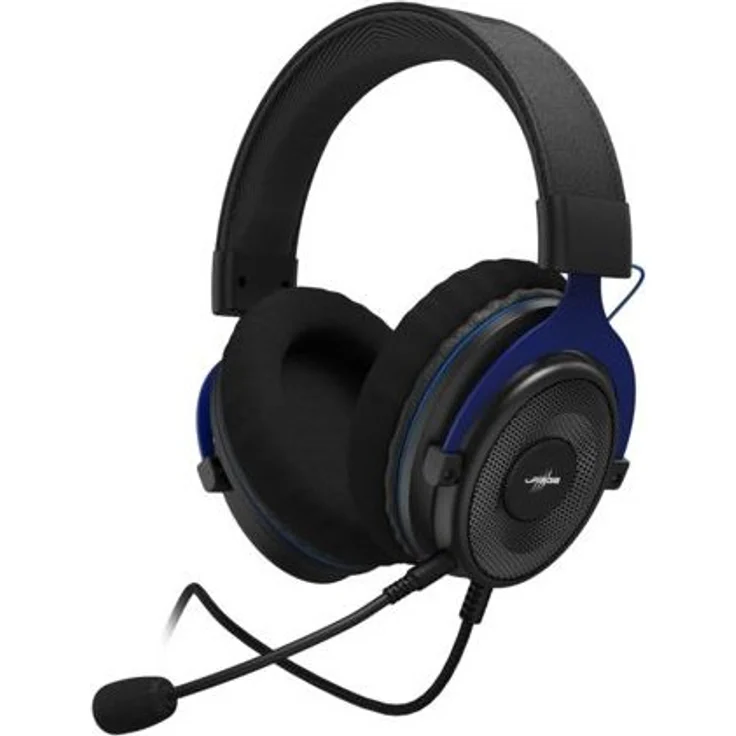 Hama SoundZ 900 DAC Kopfhörer Verkabelt Kopfband Gaming Schwarz Blau (00186066) – Bild 1