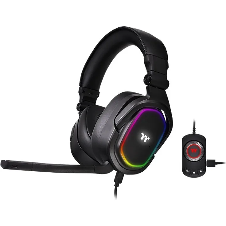 Thermaltake Headset MICRO GAMING Thermaltake ARGENT H5 RGB (GHT-THF-DIECBK-31)