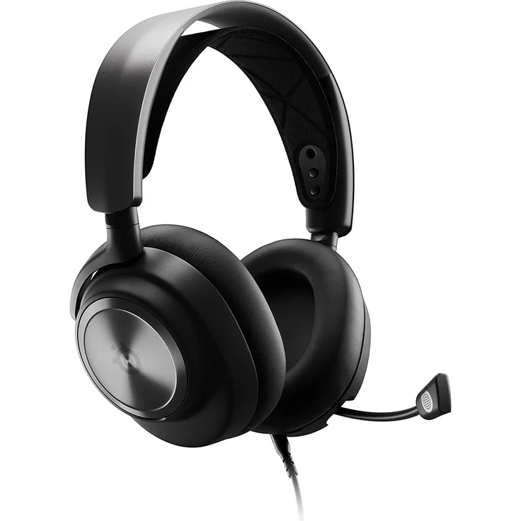 SteelSeries Arctis Nova Pro Multi-System Gaming-Headset Hi-Res Audio 360° Surround-Sound GameDAC Gen 2 ClearCast G Schwarz – Bild 5