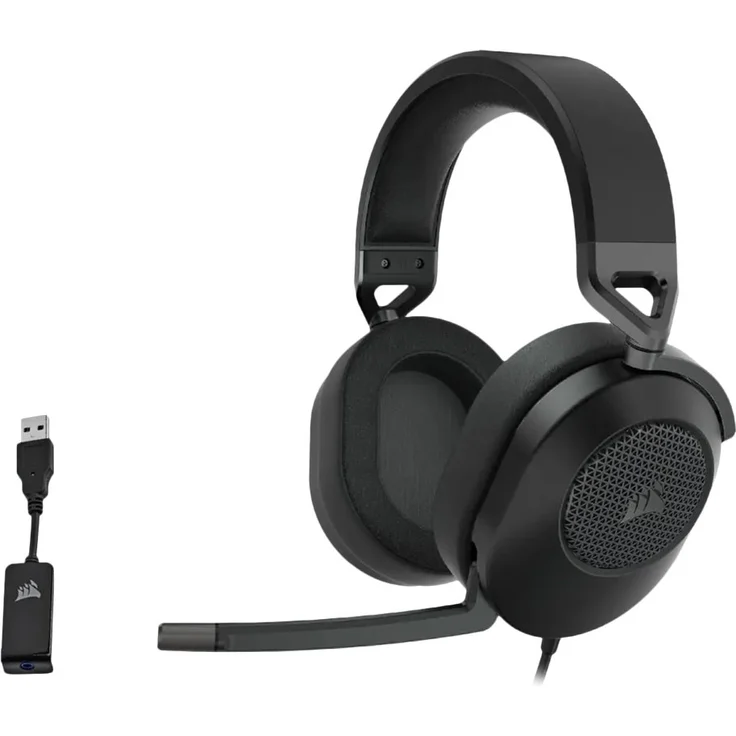 Corsair Gaming HS65 SURROUND Headset ohrumschließend, Schwarz – Bild 5