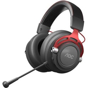 Bild für AOC GH401 Gaming-Headset Schwarz, Rot (GH401)