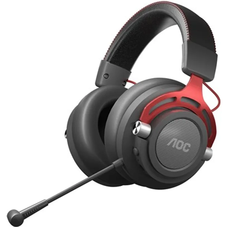 AOC GH401 Gaming-Headset Schwarz, Rot (GH401)