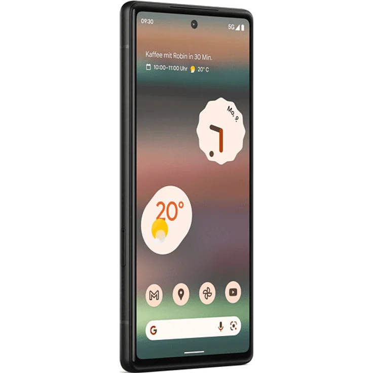 Google Pixel 6a 5G Smartphone 15,49cm (6,1 Zoll) OLED-Display, 128GB interner Speicher, 6GB RAM, Dual-SIM, Android 12, Sage – Bild 3