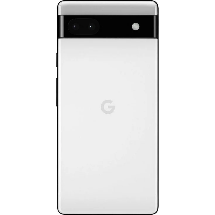 Google Pixel 6a 5G Smartphone 15,49cm (6,1 Zoll) OLED-Display, 128GB interner Speicher, 6GB RAM, Dual-SIM, Android 12, Chalk – Bild 3