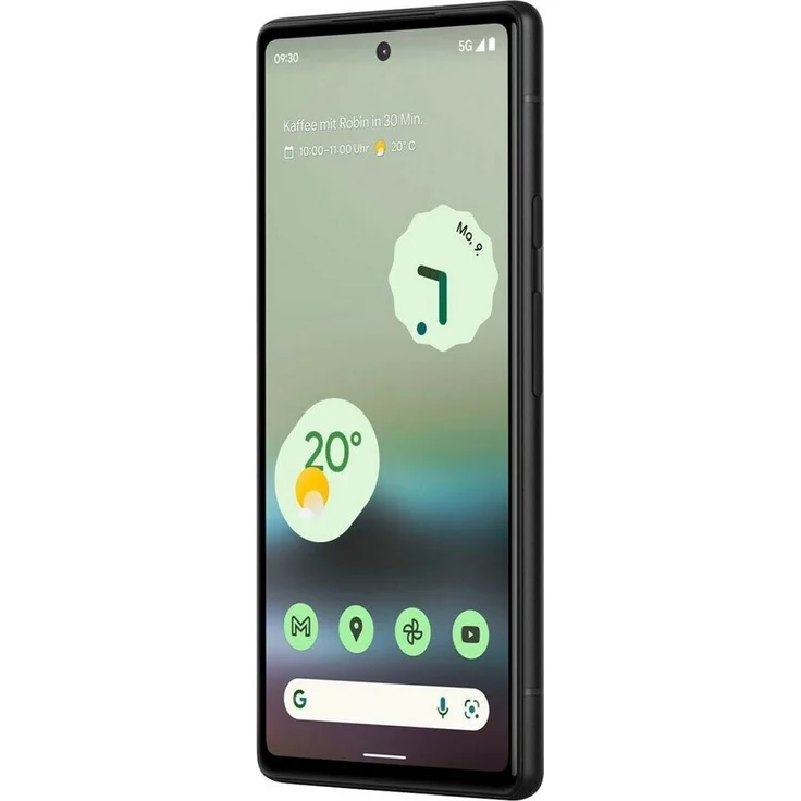 Google Pixel 6a 5G Smartphone 15,49cm (6,1 Zoll) OLED-Display, 128GB interner Speicher, 6GB RAM, Dual-SIM, Android 12, Chalk – Bild 5