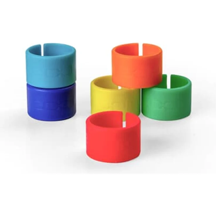 Zoom XLR-6c farbige ID-Ringe für Mikrofonkabel