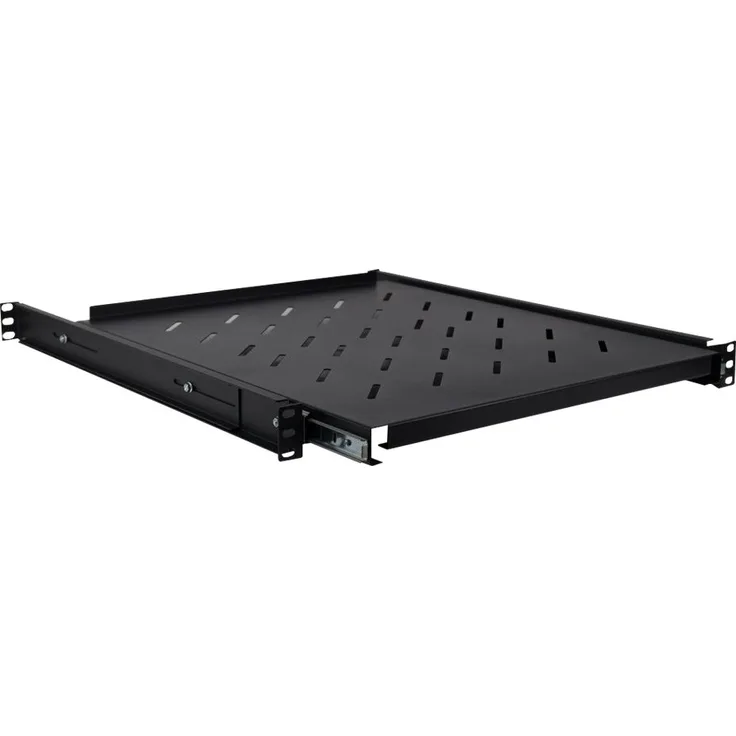Inter-Tech SWAS-550-800 - Rack-Bodenpaneel - Schwarz, RAL 9005 - 1U - 48.3 cm (19-'-')