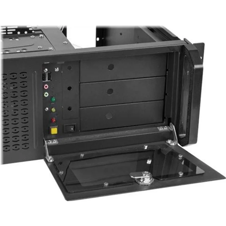 Lanberg - rack-mountable - 4U - ATX - Gehäuse - Server (Rack) - Schwarz