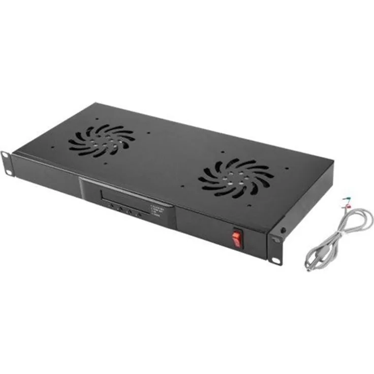 Lanberg rack fan panel - 1U