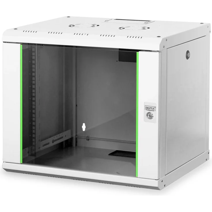 DIGITUS Wandgehäuse Unique 9HE 509x600x450mm grau - Preisvergleich – Bild 3