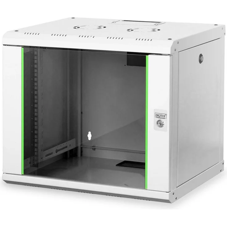 DIGITUS Wandgehäuse Unique 9HE 509x600x450mm grau - Preisvergleich – Bild 4