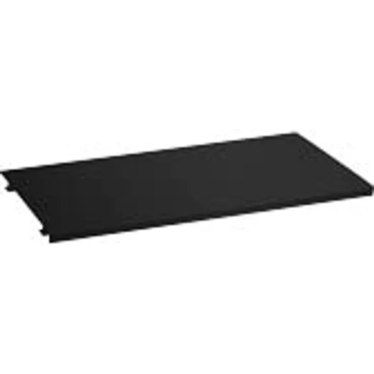 2 PAPERFLOW Fachboden schwarz für EasyOffice Querrollladenschränke