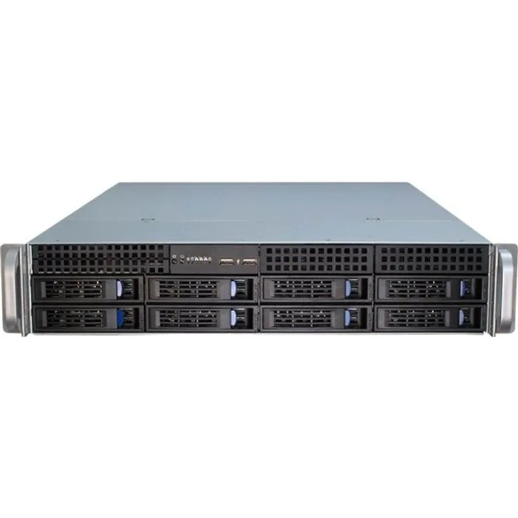Inter-Tech 48.3cm IPC 2U-2408 2HE STORAGE