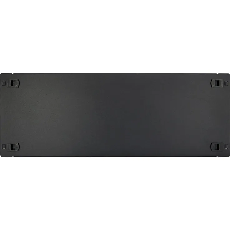 Inter-Tech - Blindplatte - Schwarz, RAL 9005 - 4U - 48.3 cm (19-'-')