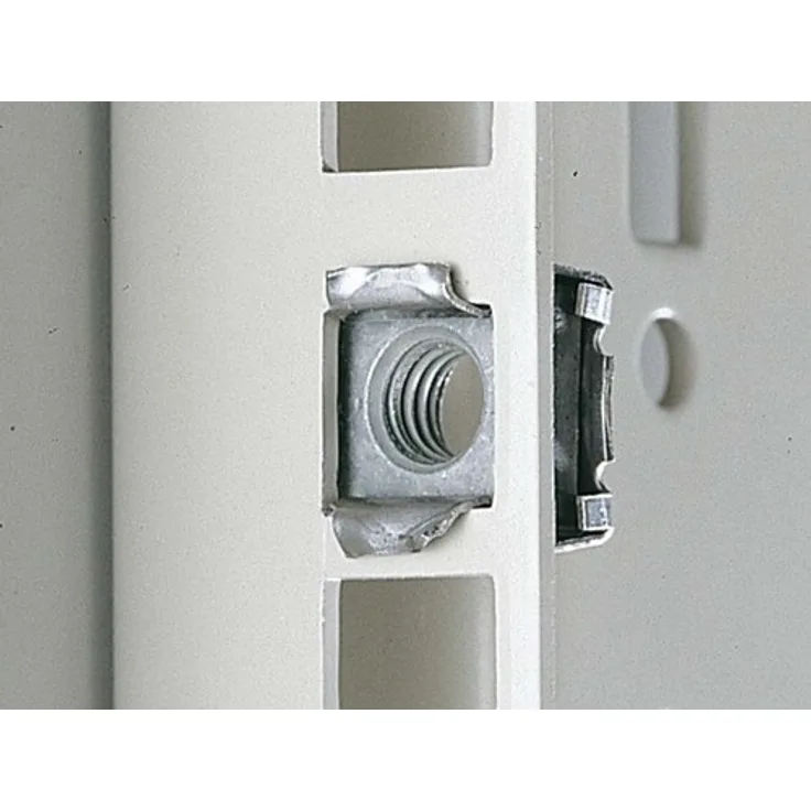 Rittal Käfigmuttern EL M6 0,8-2mm mit Kontaktierung 50 Stück