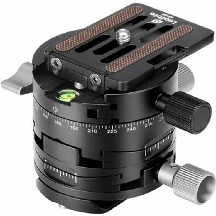 Leofoto G2 Getriebe-Panoramaplatte mit NP-60 Stativplatte – Bild 1