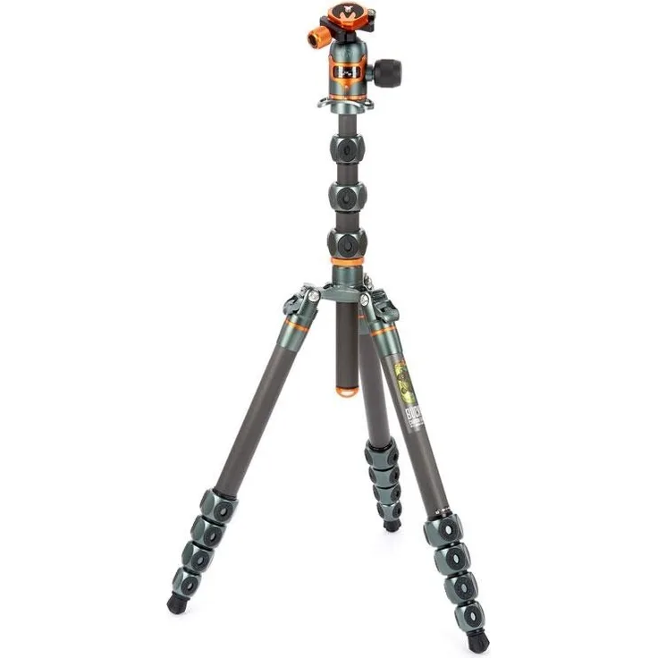 3 LEGGED THING LEGENDS BUCKY, Allroundstativ mit Kugelkopf AirHed VU - Grau