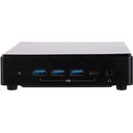 EliteGroup LIVA Z3 Plus Barebone - USFF - 1 x Core i3 10110U - 2.1 GHz